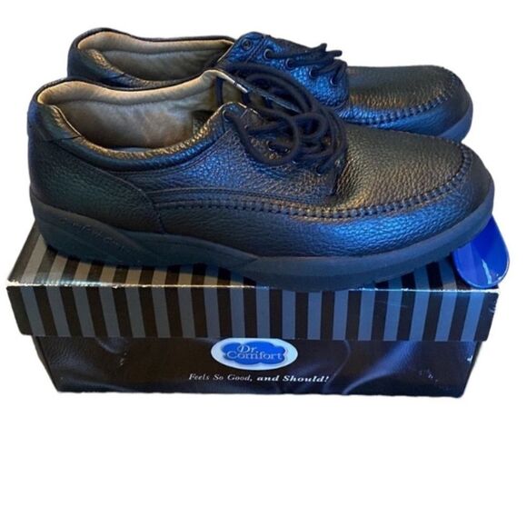 NEW Dr. Comfort Black Stallion Shoes – Men’s Size 15W (NIB) - Picture 4 of 11